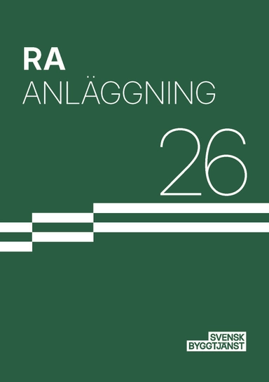 RA Anläggning 26; 2026