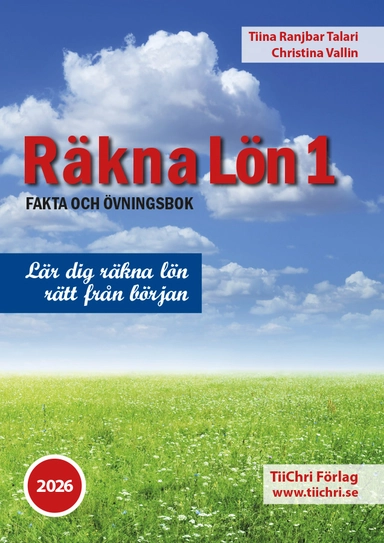 Räkna Lön 1 - 2026; Tiina Ranjbar Talari, Christina Vallin; 2026