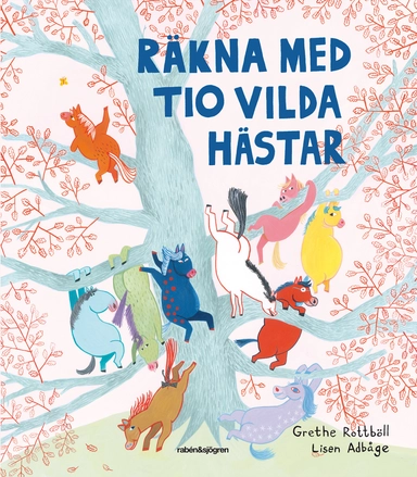 Räkna med tio vilda hästar
