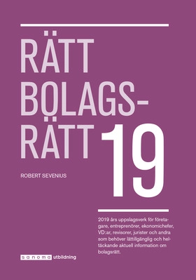 Rätt Bolagsrätt 2019