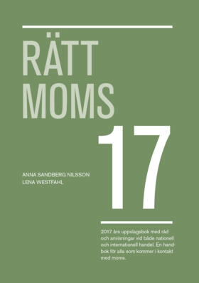 Rätt Moms 2017 (bok)