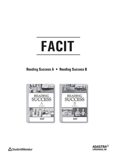 Reading Success Facit A-B; Pieter Koster, Ken Methold; 2011