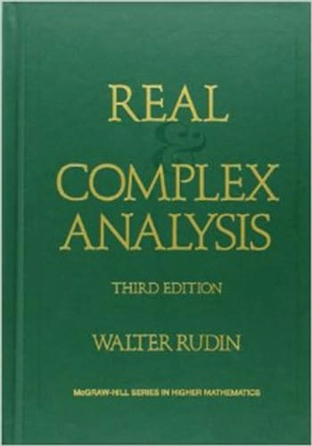 Real and complex analysis; Walter Rudin; 1987