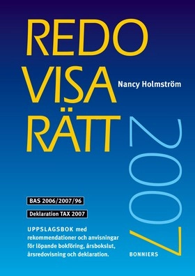Redovisa Rätt 2007
