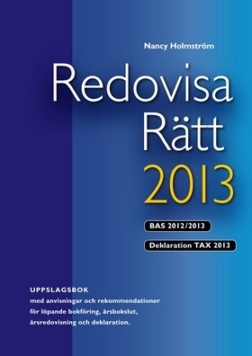 Redovisa Rätt 2013