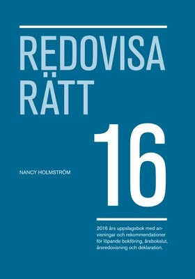 Redovisa Rätt 2016