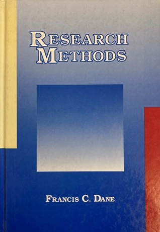 Research methods; Francis C. Dane; 1990
