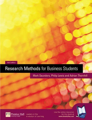 Research methods for business students