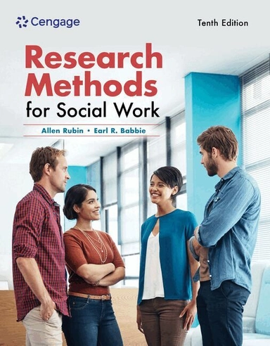 Research methods for social work; Allen Rubin, Earl R. Babbie; 2024
