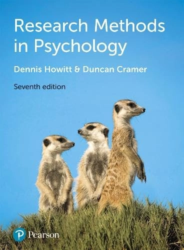 Research methods in psychology