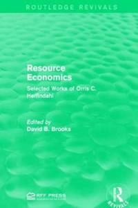 Resource Economics; David B Brooks, David B Brooks; 2017