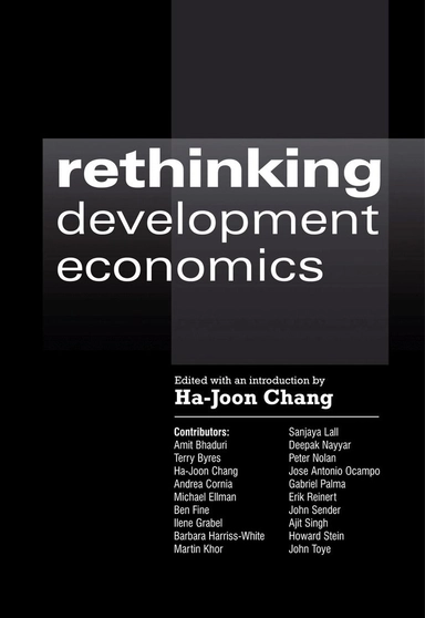 Rethinking development economics