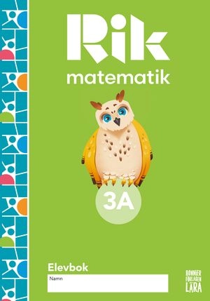 Rik matematik 3 A Elevbok