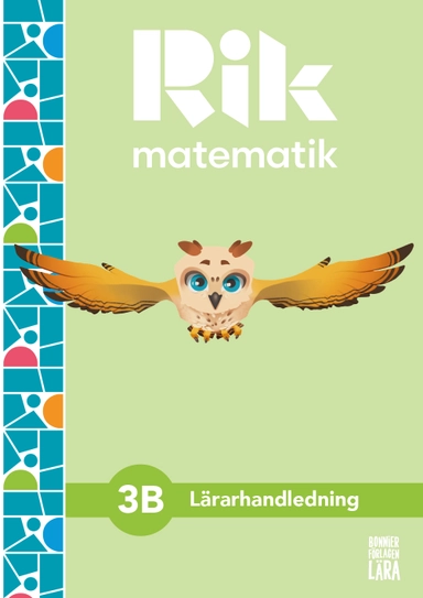 Rik matematik 3 B Lärarhandledning, bok + digitala resurser