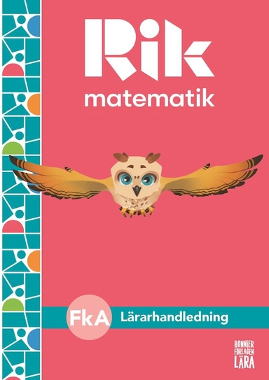 Rik matematik Fk A Lärarhandledning, bok + digitala resurser