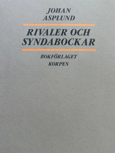 Rivaler och syndabockar