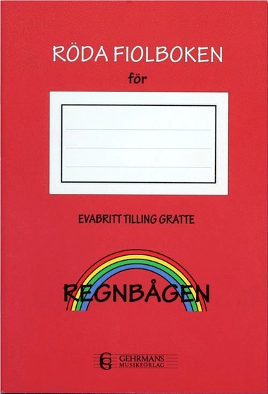 Röda fiolboken; Evabritt Tilling Gratte; 1998