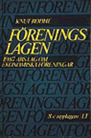 Rodhe/Föreningslagen; Rodhe; 1990