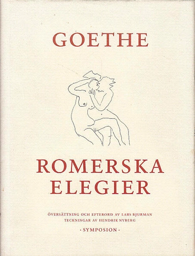 Romerska elegier; Johann Wolfgang von Goethe; 2000