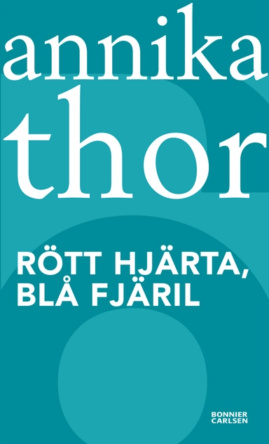 Rött hjärta, blå fjäril