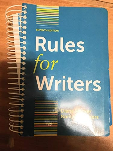 Rules for Writers with Writing about Literature (Tabbed Version); Diana Hacker, Nancy Sommers; 2011