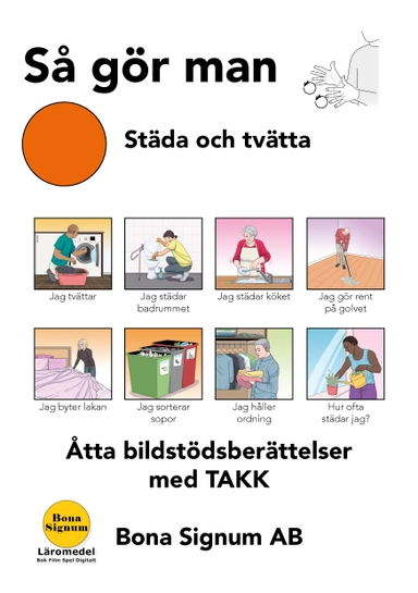 Så gör man, tema städa och tvätta, en bok med TAKK; Ann Gomér; 2023