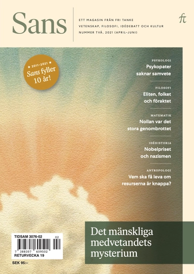 Sans nr 2/2021. Det mänskliga medvetandets mysterium