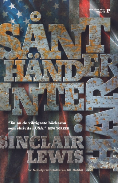 Sånt händer inte här; Sinclair Lewis; 2017