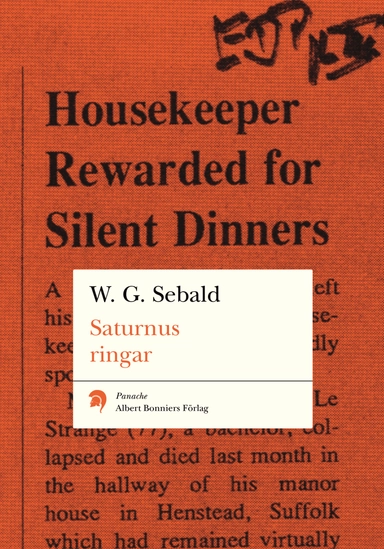 Saturnus ringar : en engelsk vallfart; W. G. Sebald; 2007