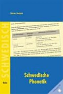 Schwedische Phonetik für Deutschsprachige; Christer Lindqvist; 2007