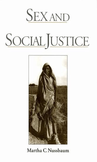 Sex & social justice; Martha Craven Nussbaum; 1999