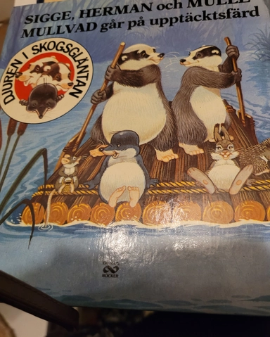 Sigge, Herman och Mulle Mullvad går på upptäcktsfärd; Lucy Kincaid; 1978