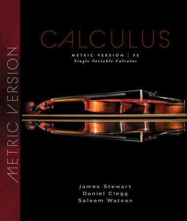 Single variable calculus, international metric edition