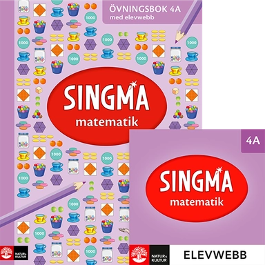 Singma matematik 4A Övningsbok med elevwebb; Ban Har Dr Yeap, Pia Agardh, Josefine Rejler; 2019