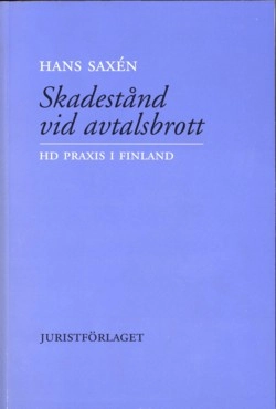 Skadestånd vid avtalsbrott : HD-praxis i Finland; Norstedts Juridik; 1995