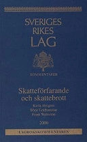 Skatteförfarande och skattebrott