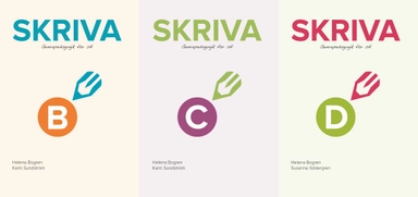 Skriva-paket B, C, D : genrepedagogik för sfi - skollicens; Helena Bogren, Karin Sundström, Susanne Södergren; 2020