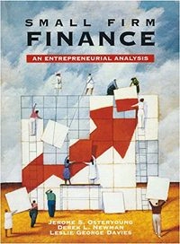 Small firm finance : an entrepreneurial perspective; Jerome S. Osteryoung; 1997