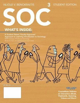 SOC3 (with CourseMate Printed Access Card); Nijole Benokraitis; 2013