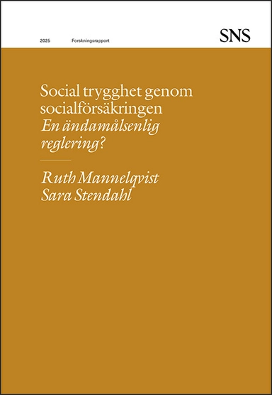 Social trygghet genom socialförsäkringen