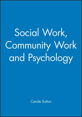 Social work, community work and psychology