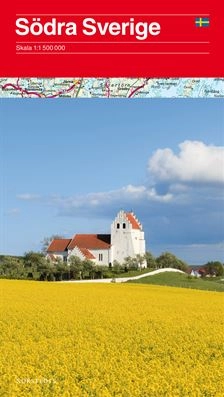 Södra Sverige Karta : 1:650000; Norstedts; 2011