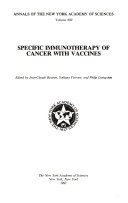 Specific immunotherapy of cancer with vaccines; Jean-Claude Bystryn, Philip Livingston; 1993