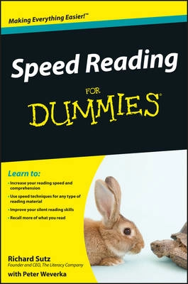 Speed Reading For Dummies?; Richard Sutz; 2009