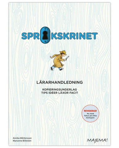 Språkskrinet detektiv lärarhandledning åk 3; Annika Mårtensson, Marianne Billström; 2012