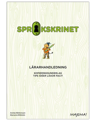 Språkskrinet troll lärarhandledning åk 1 vt; Annika Mårtensson, Marianne Billström; 2012