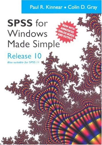 SPSS for Windows made simple : release 10; Paul R. Kinnear; 2000