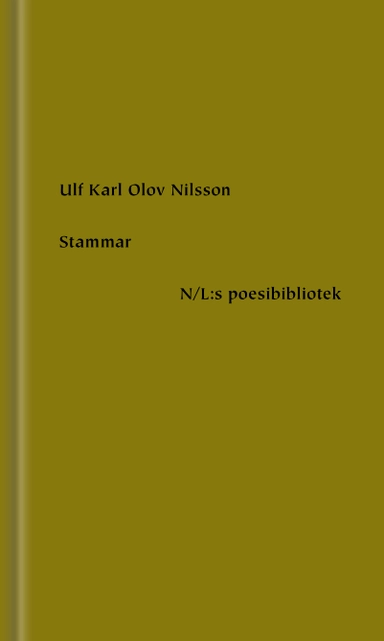 Stammar; Ulf Karl Olov Nilsson; 2020
