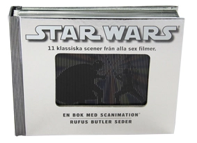 Star wars - 11 klassiska scener från alla sex filmer - en bok med scanimati; Rufus Butler Seder; 2011