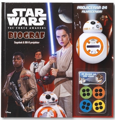 Star Wars : the force awakens - biograf (sagobok & BB-8 projektor); Benjamin Harper, Disney Enterprises (1996-); 2016